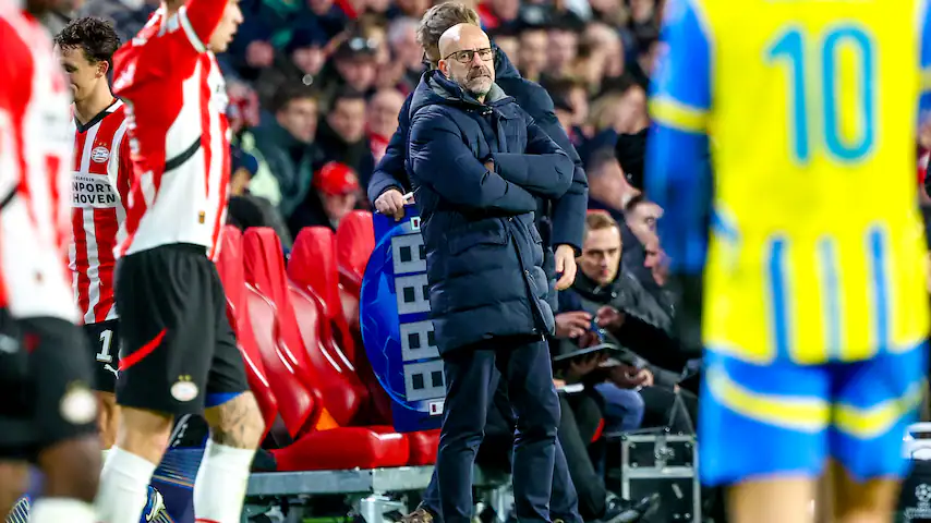 Bosz juichte uit ongeloof niet na mirakel PSV: 'Wist niet wie er had gescoord'