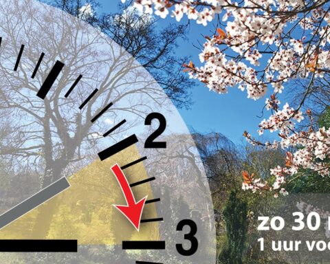 Zomertijd gaat in, klok een uur vooruit