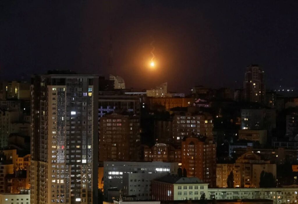 Angstaanjagende nacht in Kyiv: drones vliegen als een zwerm dood boven de stad
