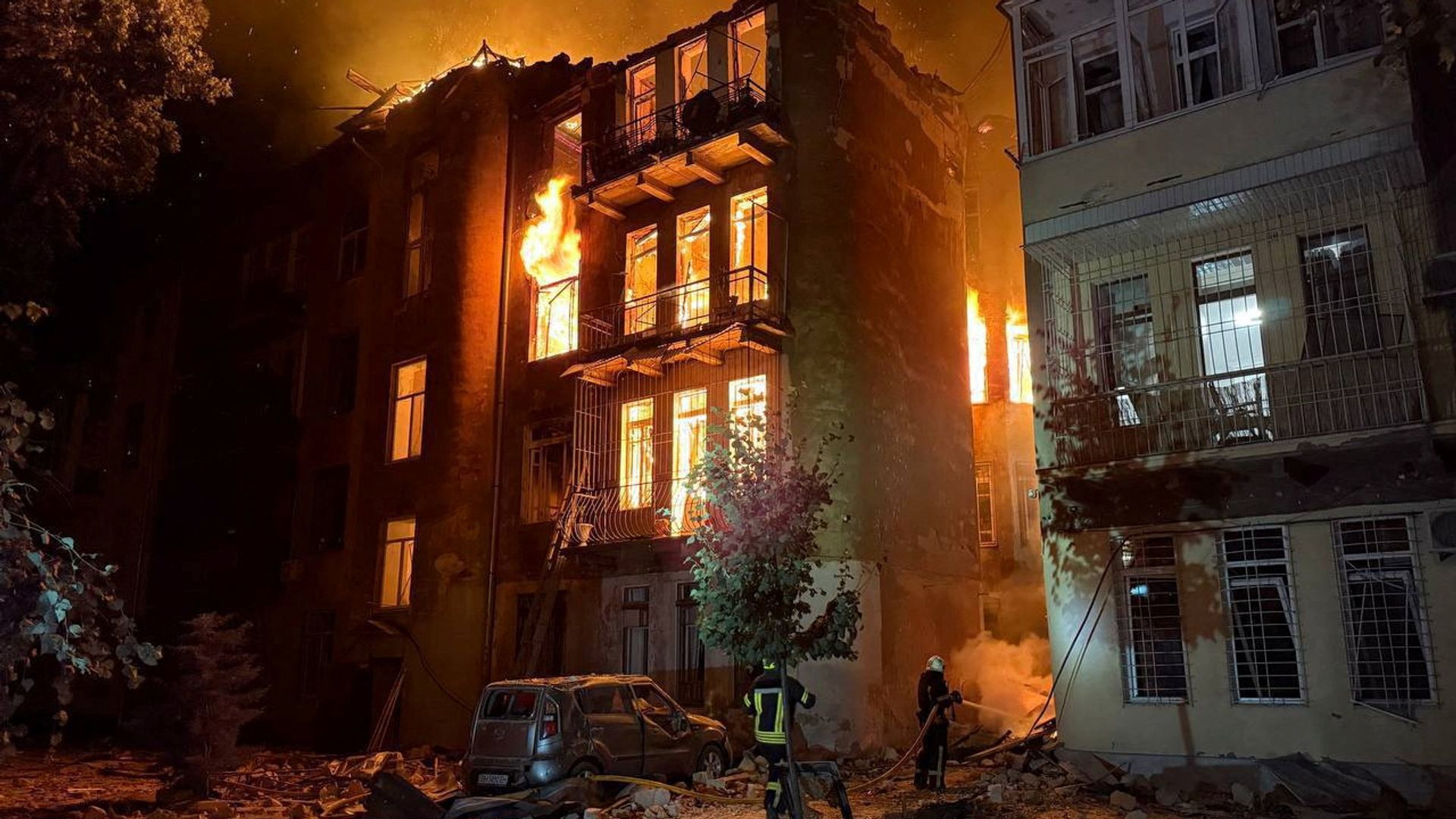 Dode en gewonden bij Russische droneaanval op Odesa