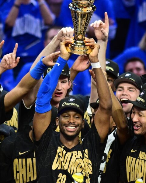 Oklahoma City Thunder verslaat gehavend Indiana Pacers en grijpt NBA-titel