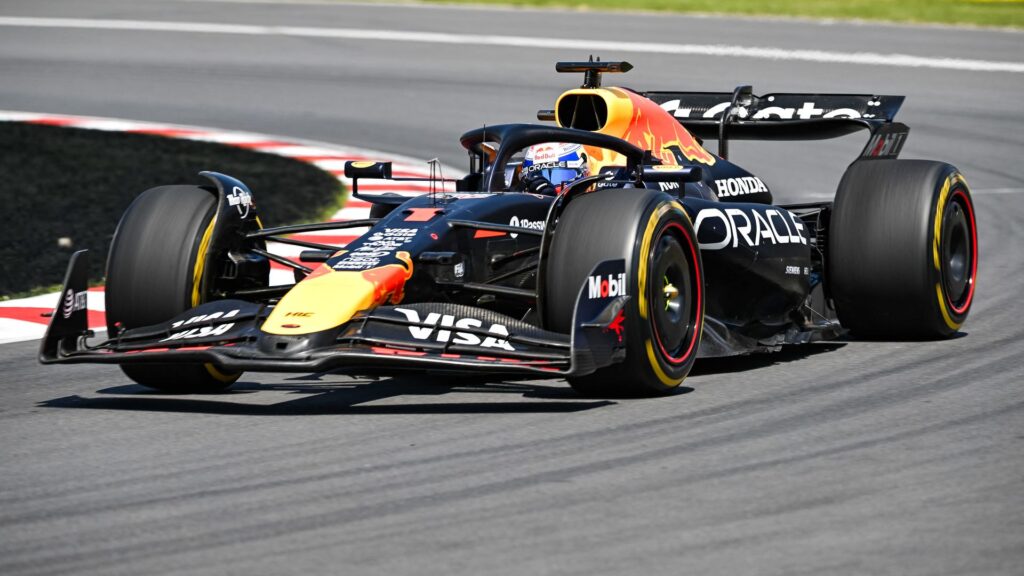 Verstappen tweede in GP Canada achter Russell, Norris crasht vlak voor finish