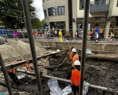 140 skeletten ontdekt tijdens opgravingen in de binnenstad van Gouda