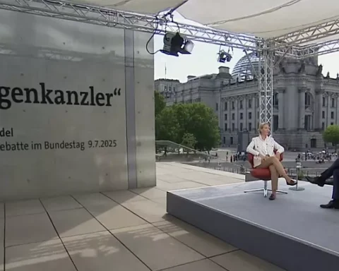 AfD eist herhaling van verstoord interview in Berlijn