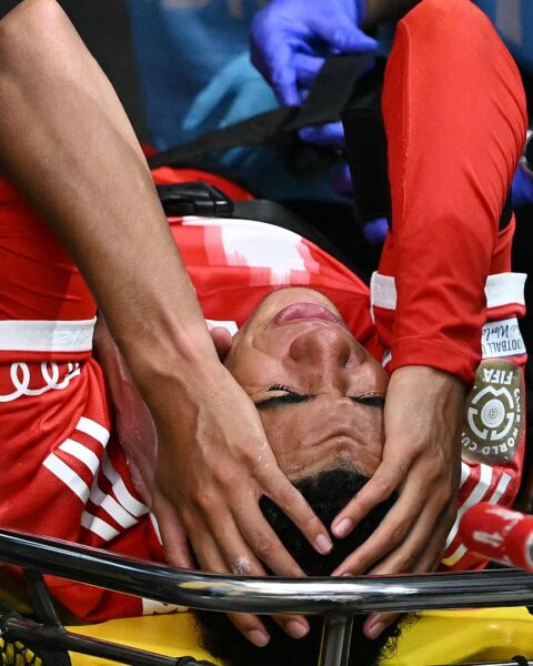 Bayern boos op PSG-doelman na zware blessure Musiala: 'Zou anders hebben gereageerd'