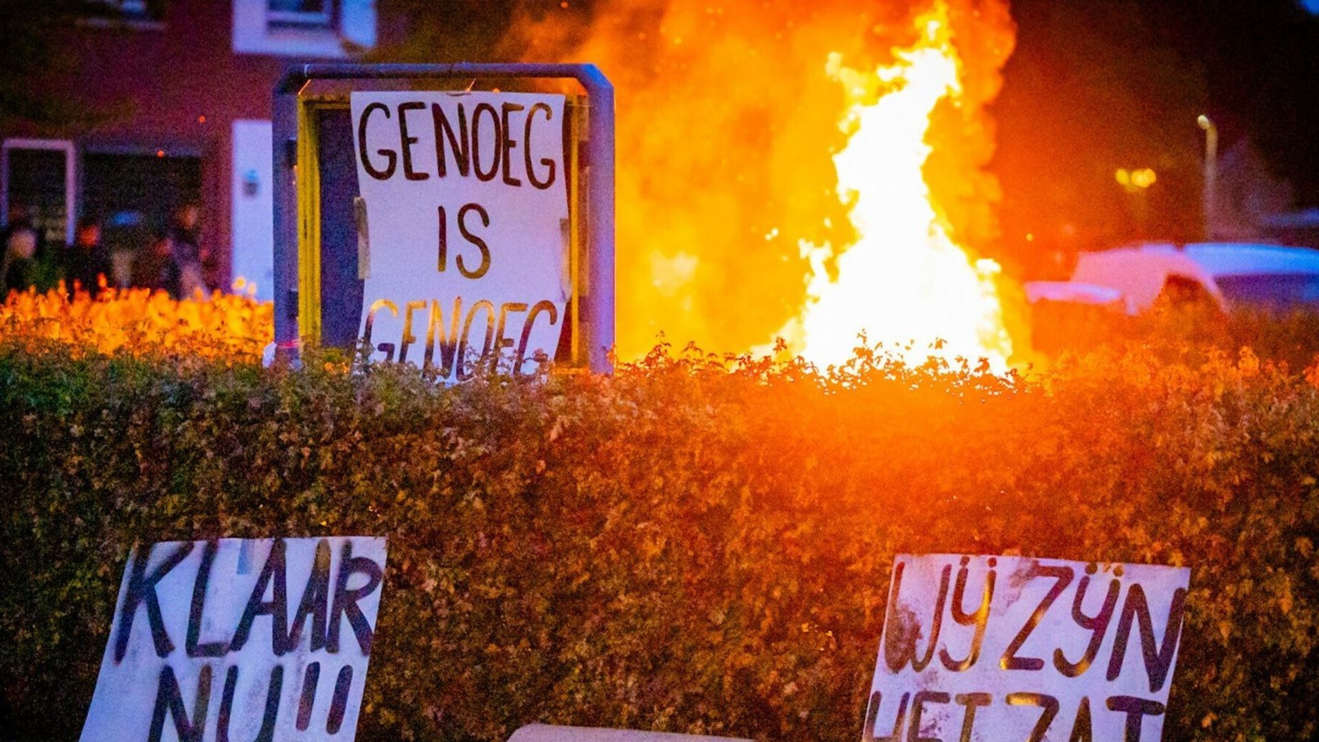 Coevorden zwicht voor gewelddadig protest, 'kunnen vluchtelingen geen veilig huis bieden'