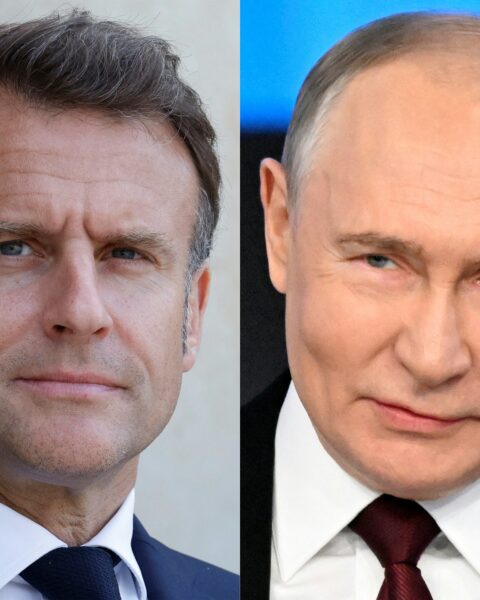 Macron spreekt na drie jaar opnieuw met Poetin: oorlog in Oekraïne blijft twistpunt