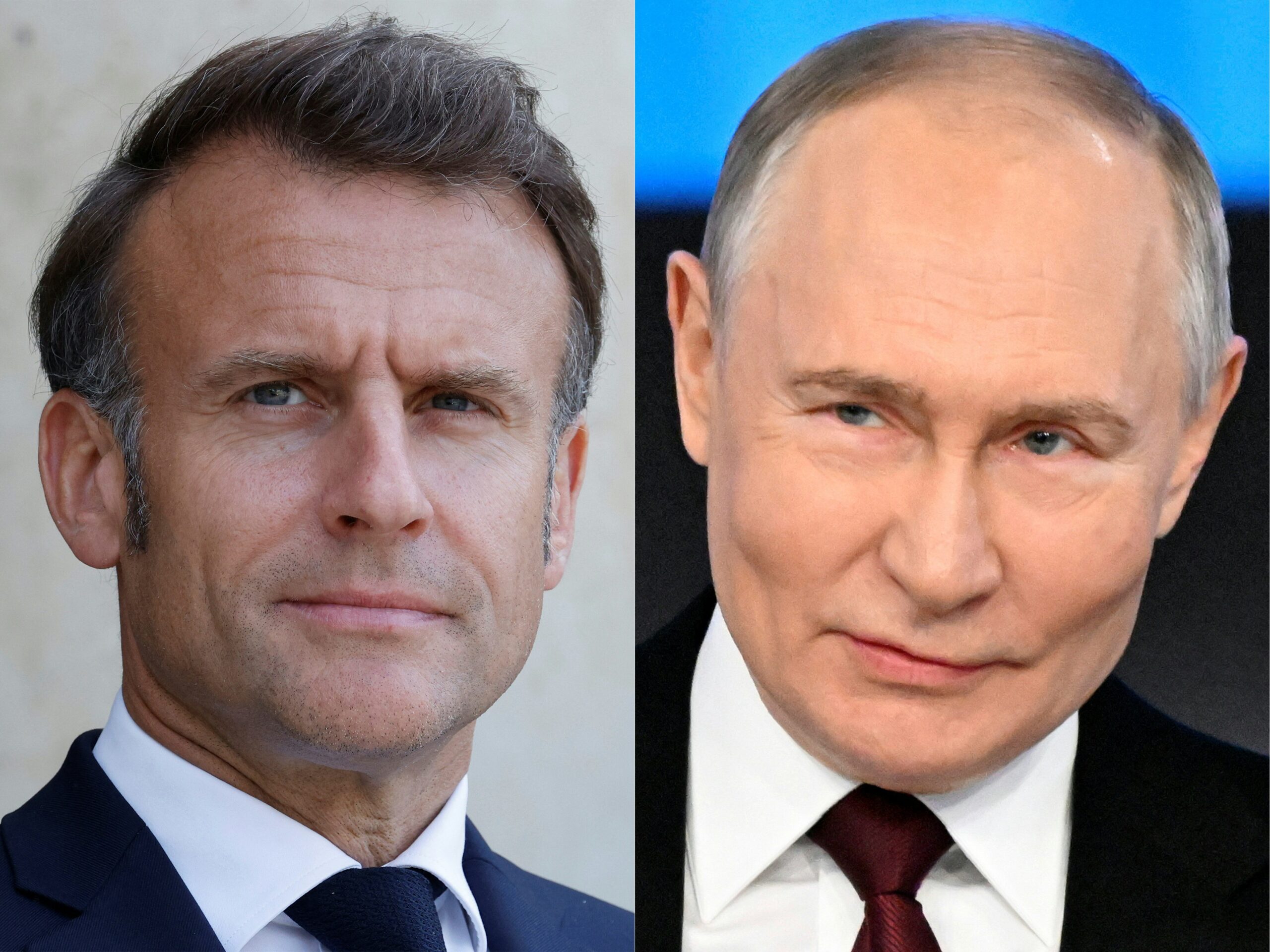 Macron spreekt na drie jaar opnieuw met Poetin: oorlog in Oekraïne blijft twistpunt