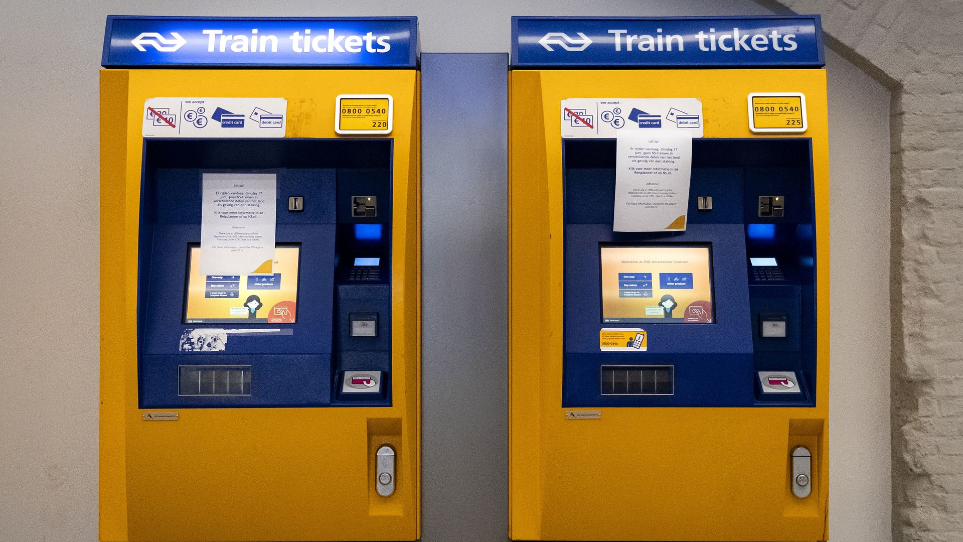 NS: ruim 100.000 aanvragen van reizigers die vergoeding willen vanwege staking