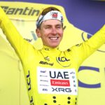 Van der Poel verliest gele trui aan Pogacar, die dreun uitdeelt aan Vingegaard in tijdrit