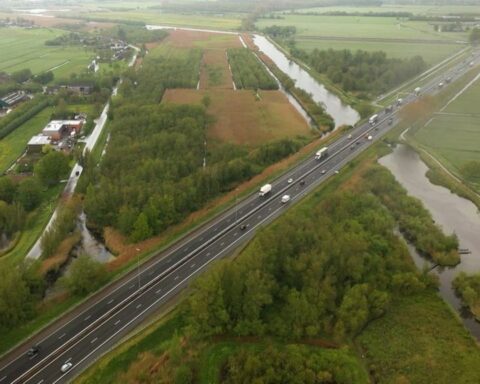 A27 wordt deze zomer deels afgesloten door verbredingswerkzaamheden
