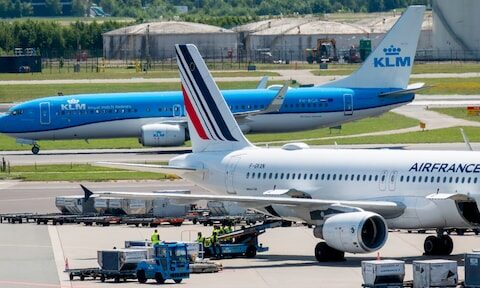 Air France presteert goed, KLM ondervindt problemen door gebrek aan cao-akkoord