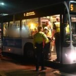 Buschauffeur tijdens Vierdaagsefeesten onder invloed van drank van de weg gehaald