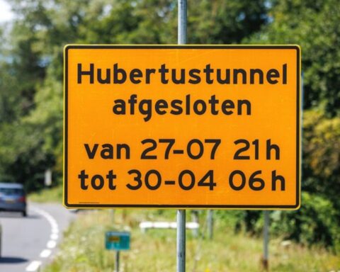 Hubertustunnel in Den Haag negen maanden gesloten voor renovatie
