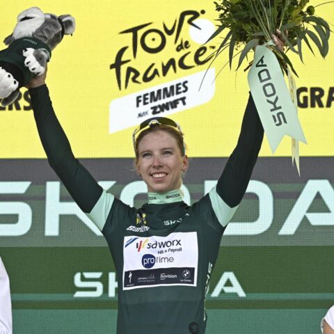 Lorena Wiebes wint tweede etappe in Tour de France Femmes