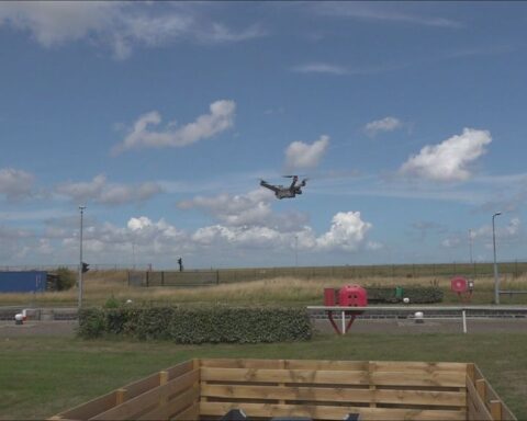 Noord-Holland test drone voor snelle registratie van ongevallen
