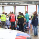 Vijf zwemmers uit zee gered door reddingsbrigade vanwege sterke stroming