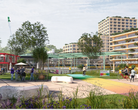 Visie voor stationsgebied Delft Campus met 1100 woningen gepresenteerd