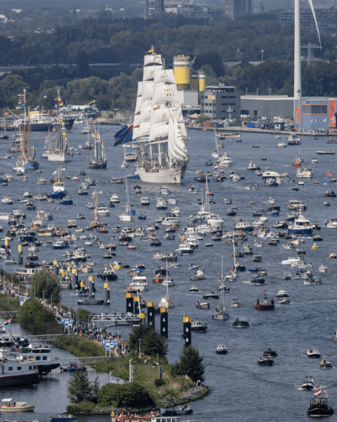 2,5 miljoen bezoekers voor Sail Amsterdam festival; volgende editie in 2030