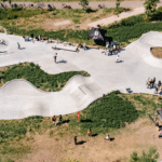 Amsterdam opent skatepark op het dak van autobuistunnel