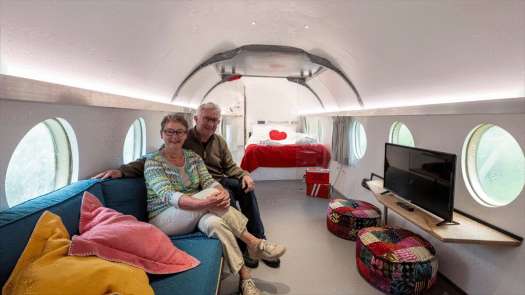 B&B in voormalige Fokker Friendship: unieke overnachting in Hoogerheide