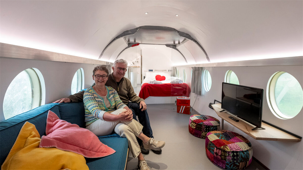 B&B in voormalige Fokker Friendship: unieke overnachting in Hoogerheide