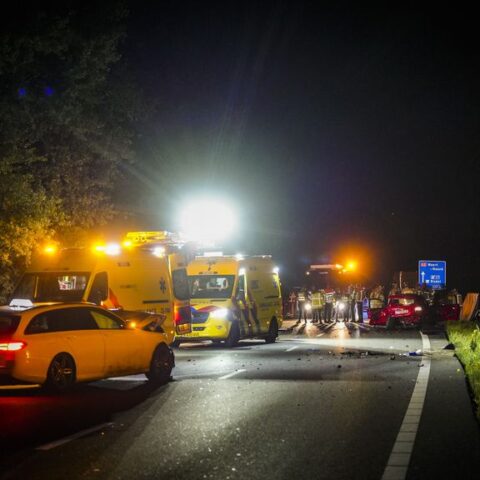 Dode en gewonden bij ongeval op A2 nabij Maarheeze