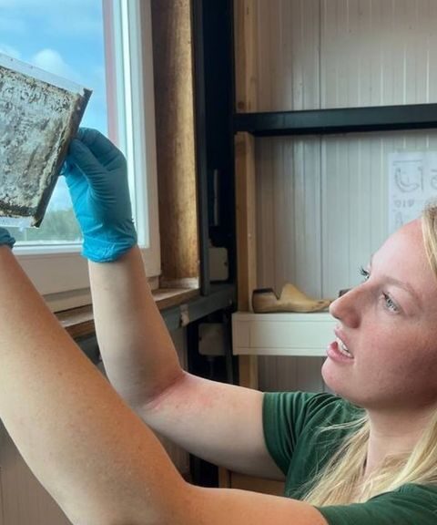 Eeuw oude glasnegatieven ontdekt in waterput Loppersum als belangrijke vondst