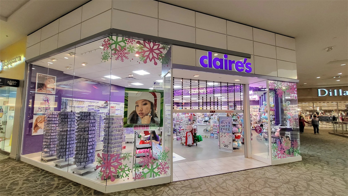 Faillissement dreigt voor Sieradenketen Claire’s in Nederland door schulden en online concurrentie