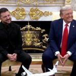 Grappen en serieuze vragen tijdens de ontmoeting tussen Trump en Zelensky