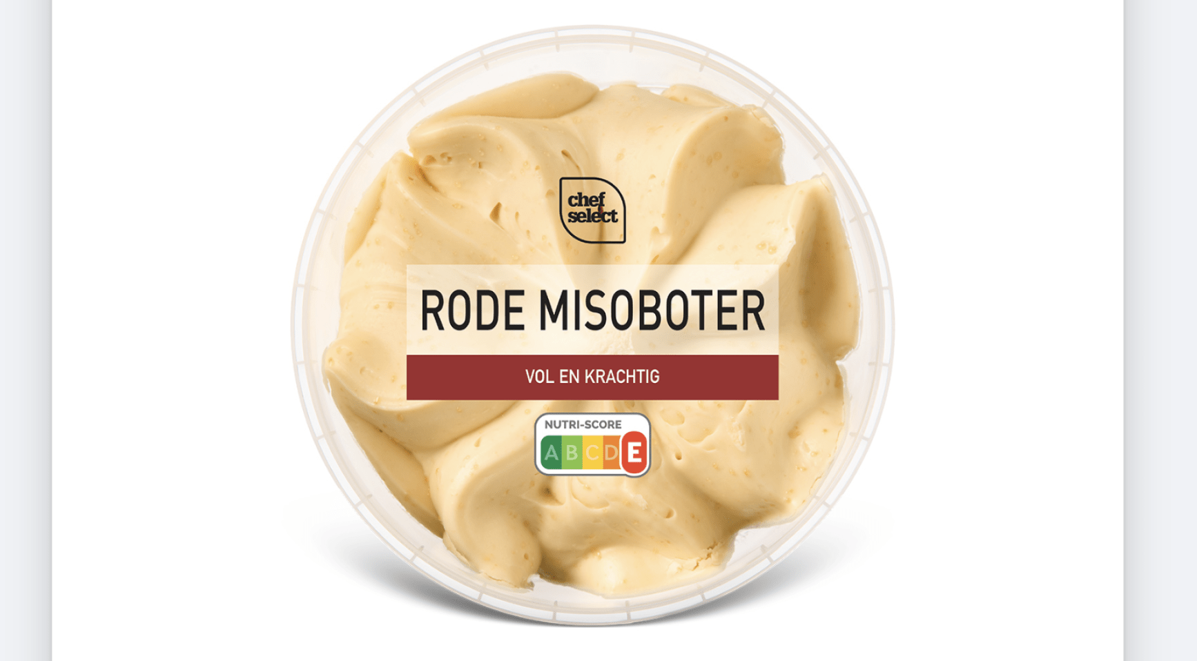 Lidl roept rode miso-boter terug wegens etiketteringsfout zonder soja-allergenen