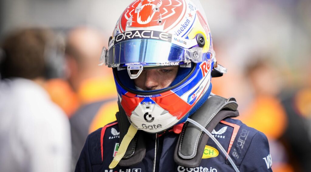 Max Verstappen heeft het moeilijk en eindigt als negende in Hongarije