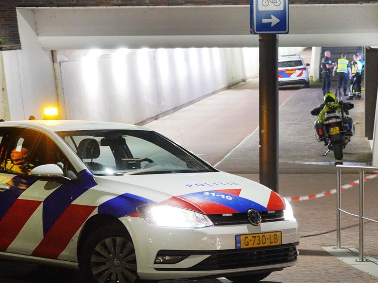 Motorrijder valt in tunnel Assen tijdens achtervolging