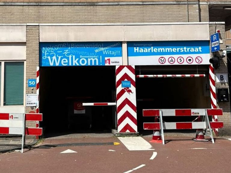 Parkeergarage in Leiden blijft maanden gesloten door roest in staalconstructie