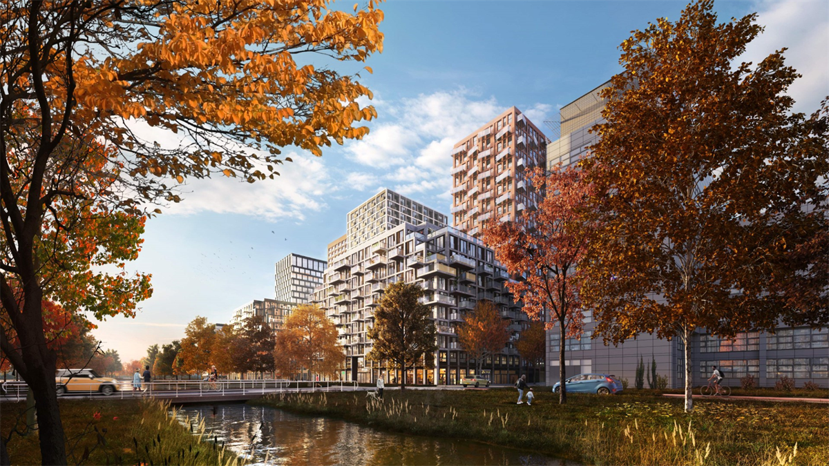 Raad van State bijna akkoord met bouw van 1200 woningen naast station Den Haag Laan v NOI