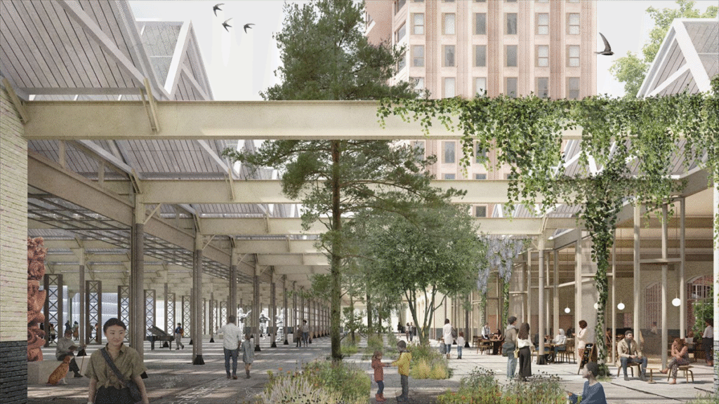 Tilburg ontvangt nieuw leven met transformatie van spoorerfgoed tot levendig stadsdeel