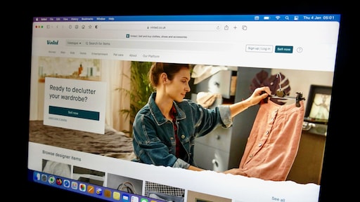 Vinted past voorwaarden aan voor het gebruik van advertenties met AI