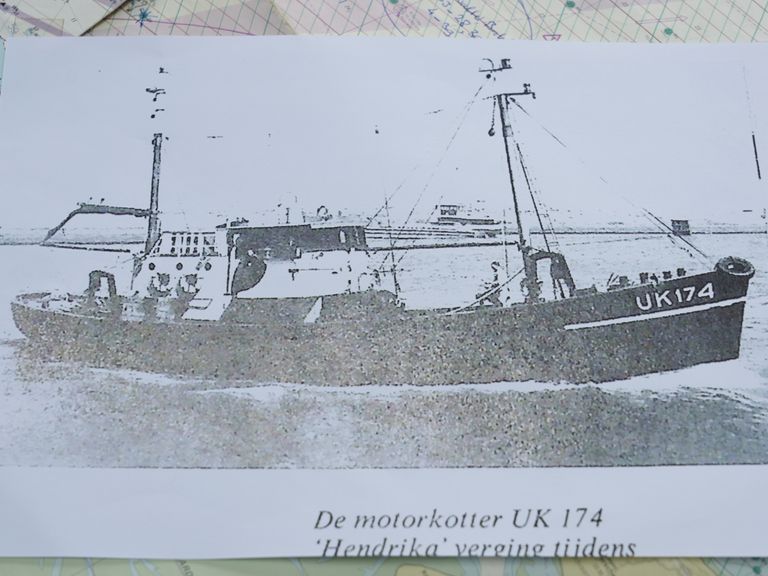 Wrak van Urker kotter UK-174 ontdekt na 71 jaar in de Noordzee