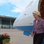 GPS-storing dwingt vliegtuig von der Leyen tot noodlanding in Bulgarije