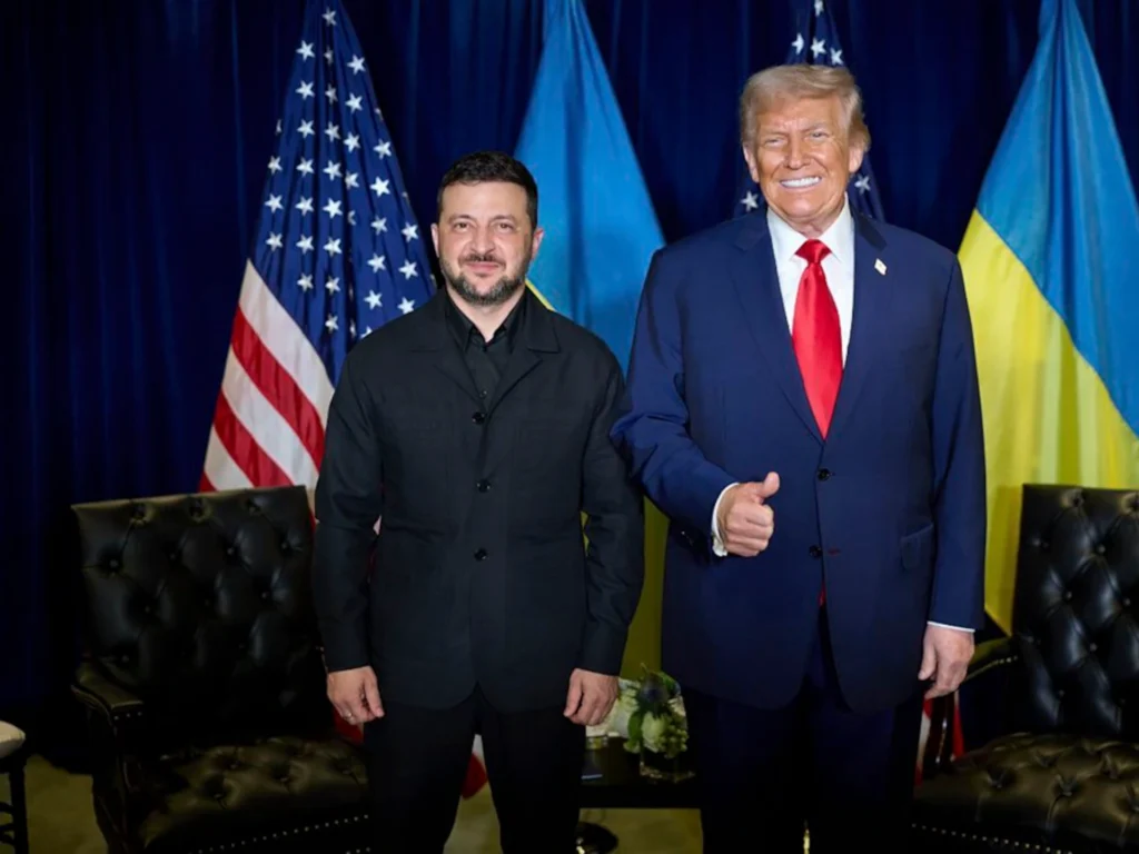 Trump bevestigt steun aan Oekraïne tijdens ontmoeting in Washington