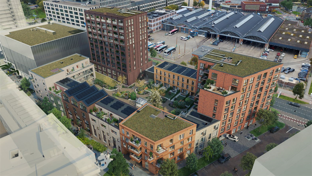 Bouwfonds start met realisatie van woningen op Cobercoterrein in Arnhem