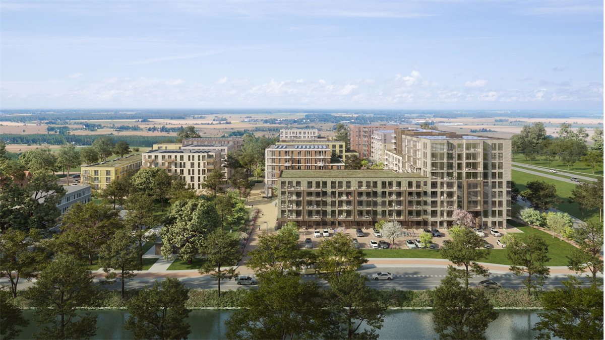 Bouwinvest Residential Fund verkrijgt 121 middenhuurwoningen in Hoofddorp