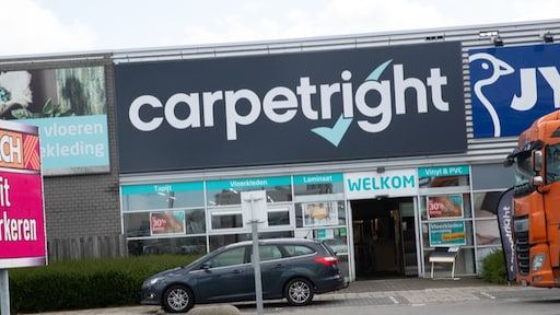 Carpetright failliet verklaard en winkels tijdelijk gesloten