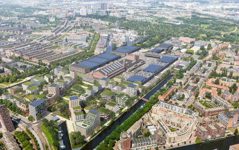 Eerste bouw van nieuw bedrijfspand voor De Kweker gestart in Food Center Amsterdam