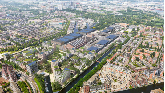 Eerste bouw van nieuw bedrijfspand voor De Kweker gestart in Food Center Amsterdam