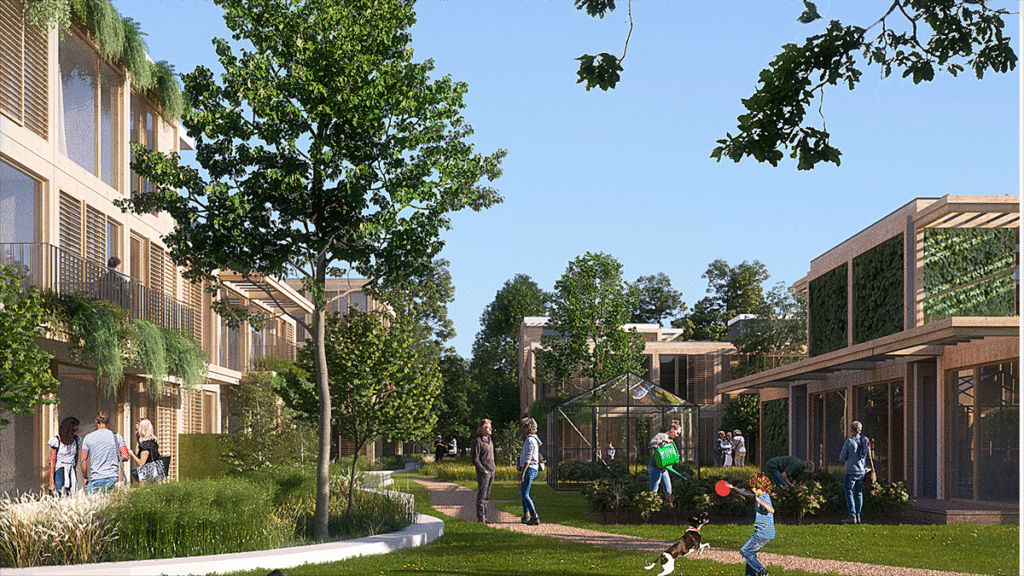 Gemeente Moerdijk en WIJK ondertekenen overeenkomst voor flexwijk met 95 huurwoningen in Fijnaart