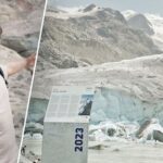 Gletsjer verrast toeristen door impact van klimaatverandering