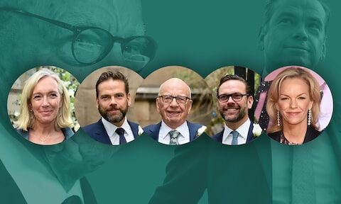 Mediamagnaat Murdoch koopt zich vrij van rechts geluid bij zijn kinderen