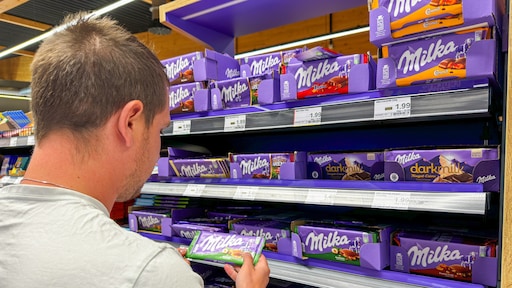 Milka-fabrikant aangeklaagd in Duitsland: chocoladerepen stiekem verkleind