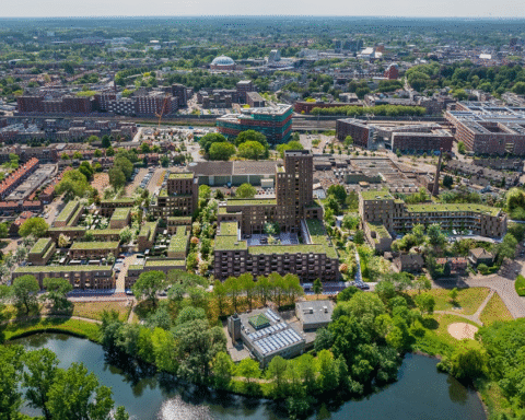NBU begint bouw van appartementencomplex District in Breda met 50 luxe woningen